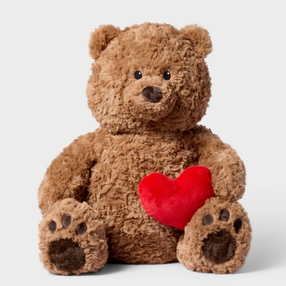 21" Jumbo Bear With Heart